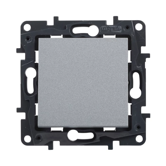 Legrand Niloé Step 101N egypólusú nyomó alumínium 6A 863309