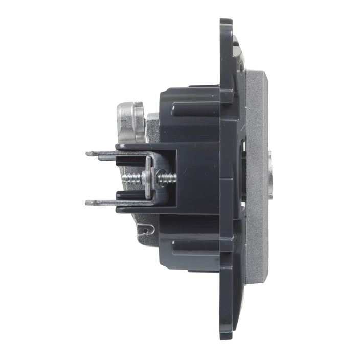 Legrand Niloé Step TV-R-SAT átmenő csatlakozóaljzat 14 dB alumínium 863378