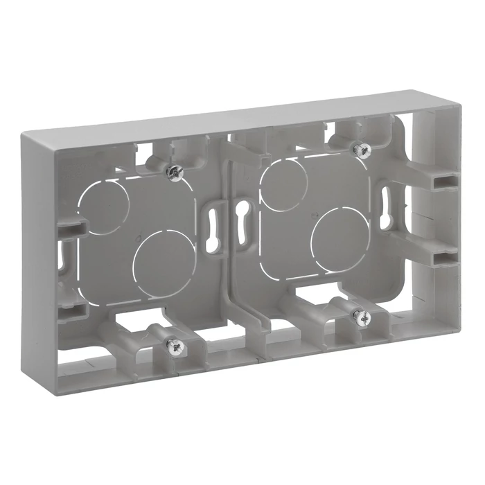 Legrand Niloé Step kettős kiemelődoboz alumínium 863398