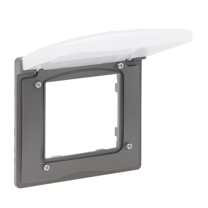 Legrand Niloé Step 1-es keret grafit szürke IP44 863496