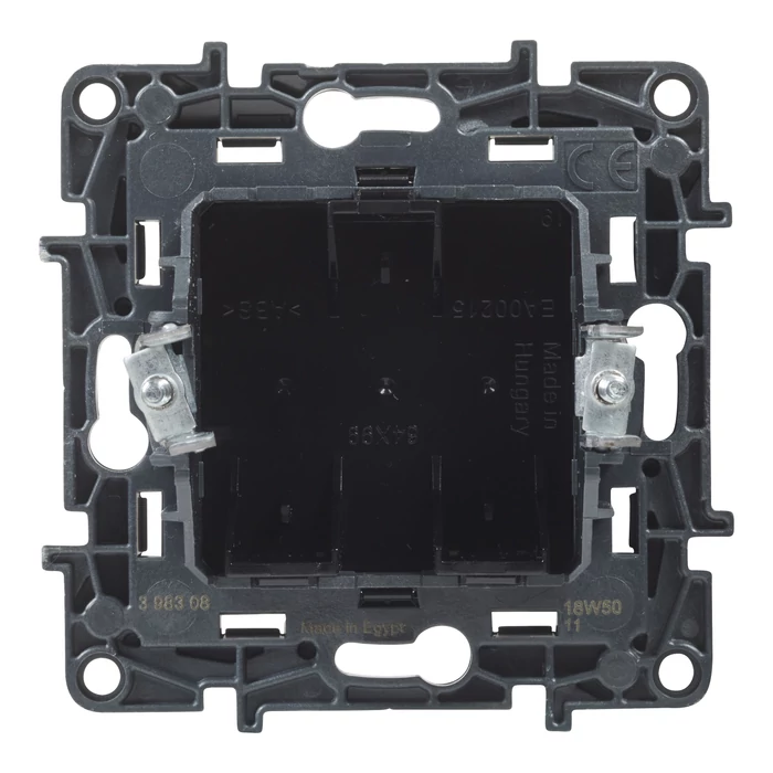 Legrand Niloé Step vakfedél fekete 863500