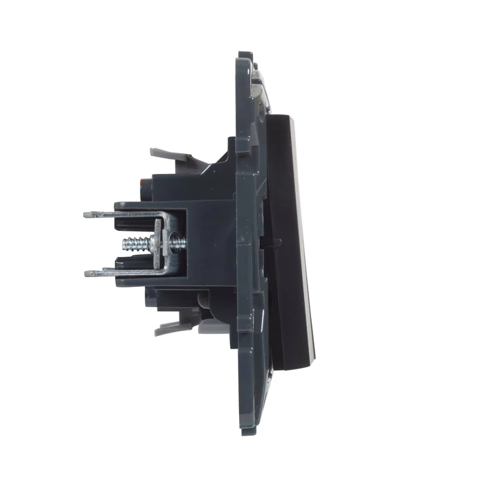 Legrand Niloé Step 106+6 kettős váltókapcsoló fekete 10AX 863508