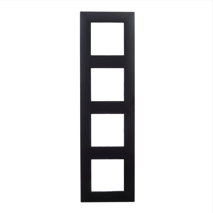 Legrand Niloé Step 4-es keret fekete 863594