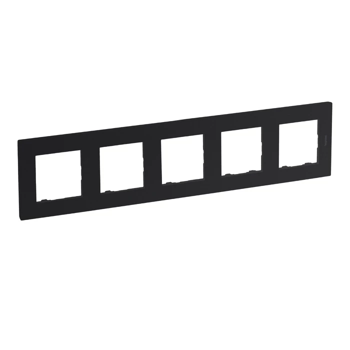 Legrand Niloé Step 5-ös keret sötét szürke 863795
