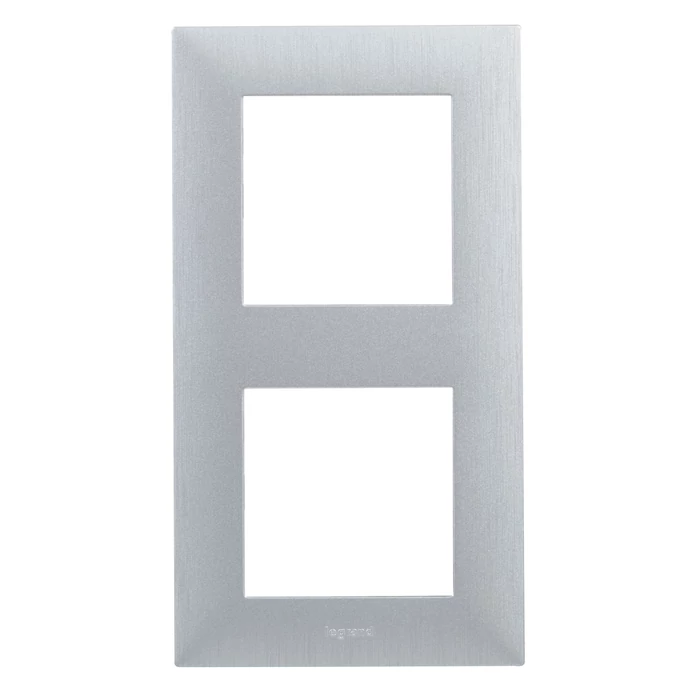 Legrand Niloé Step 2-es keret csiszolt alumínium 863892