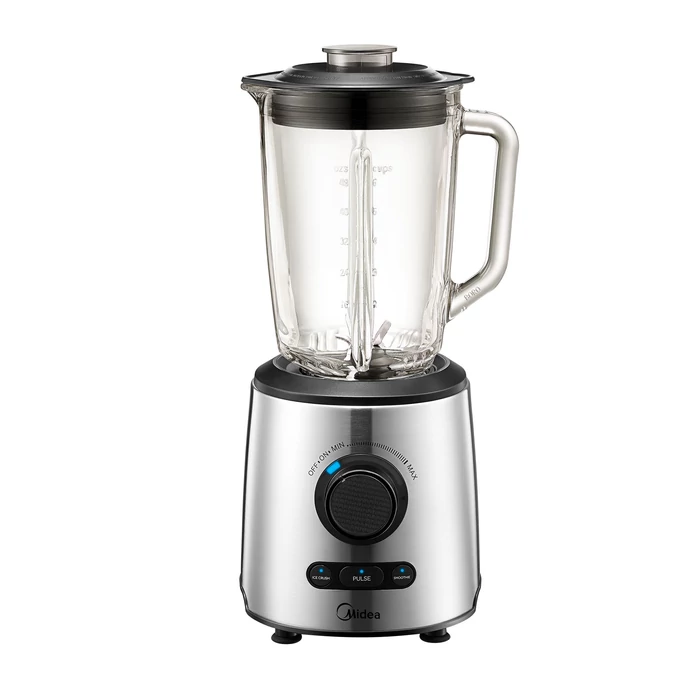 MIDEA MJ-BL5001AW2 turmixgép, 1,5L üveg tartály, állítható sebesség, 600W MJ-BL5001AW2