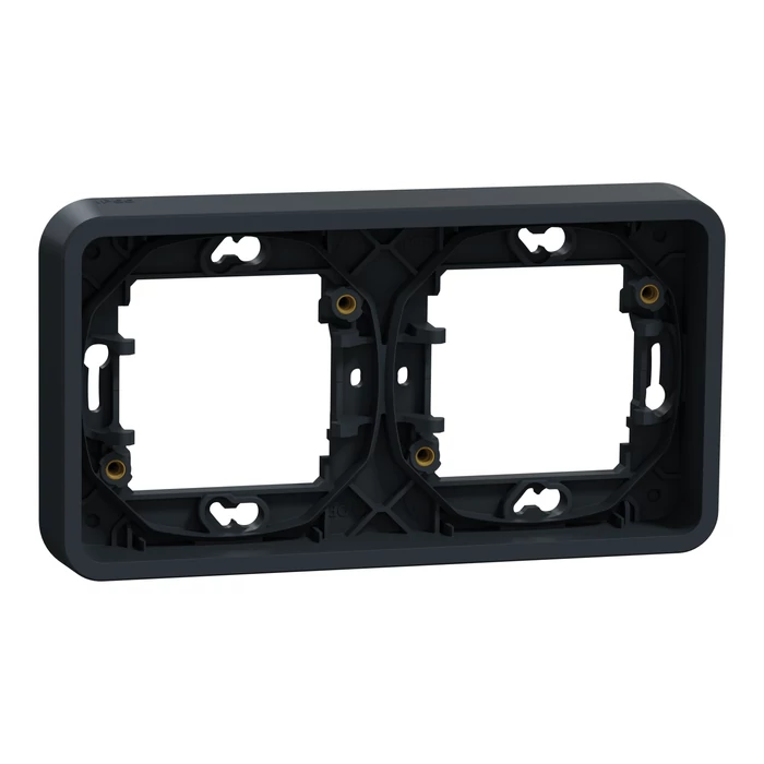 Schneider Electric MUREVA Styl kettes keret vízszintes antracitszürke MUR34101