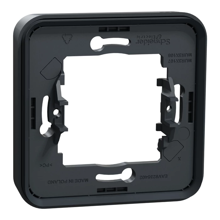 Schneider Electric MUREVA Styl egyes keret antracitszürke MUR34107