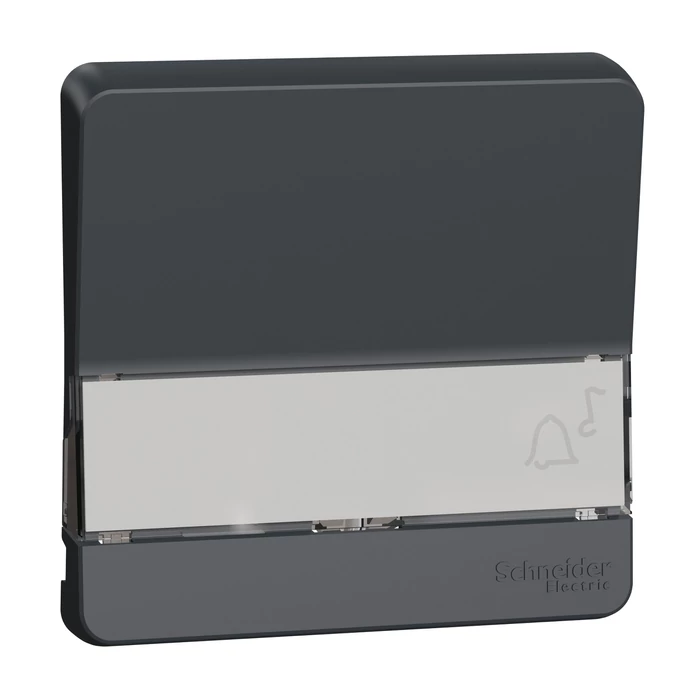 Schneider Electric MUREVA Styl billentyű jelzőfényes cimketartóval antracitszürke MUR34203