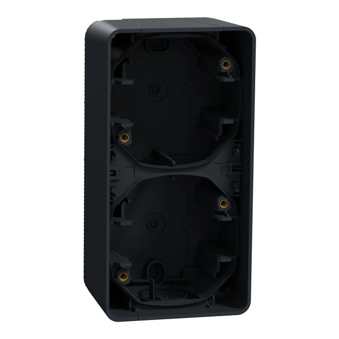 Schneider Electric MUREVA Styl kettes kiemelő doboz függőleges antracitszürke MUR37912