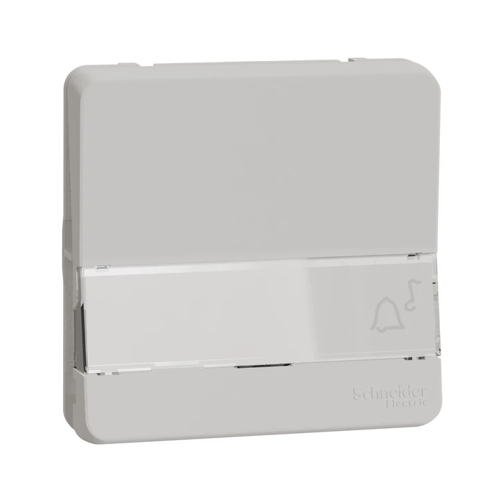 Schneider Electric MUREVA Styl egypólusú nyomó cimketartóval polárfehér MUR39129
