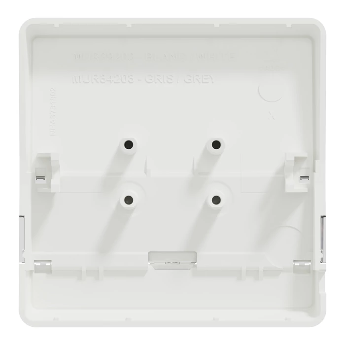 Schneider Electric MUREVA Styl billentyű jelzőfényes cimketartóval polárfehér MUR39203