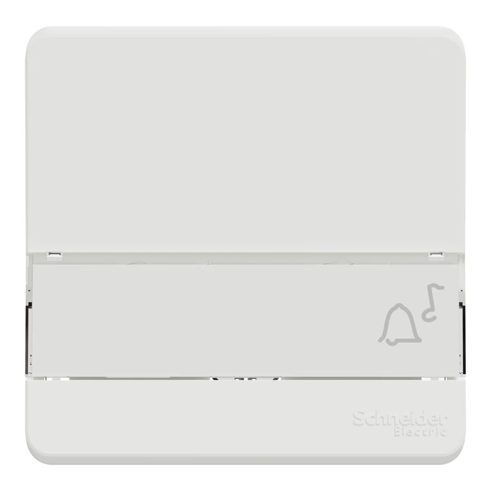 Schneider Electric MUREVA Styl billentyű jelzőfényes cimketartóval polárfehér MUR39203