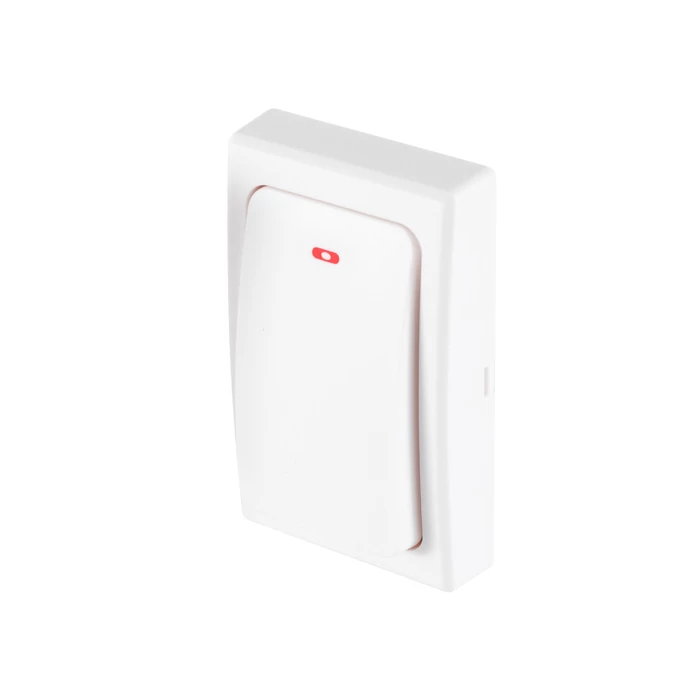 Home NVKP 01 elem nélküli távkapcsoló, csengők és hálózati kapcsolók bővítéséhez, 120 m hatótáv, víznek fokozottan ellenálló, kinetikus energia NVKP 01