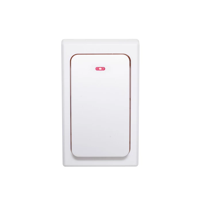 Home NVKP 01 elem nélküli távkapcsoló, csengők és hálózati kapcsolók bővítéséhez, 120 m hatótáv, víznek fokozottan ellenálló, kinetikus energia NVKP 01