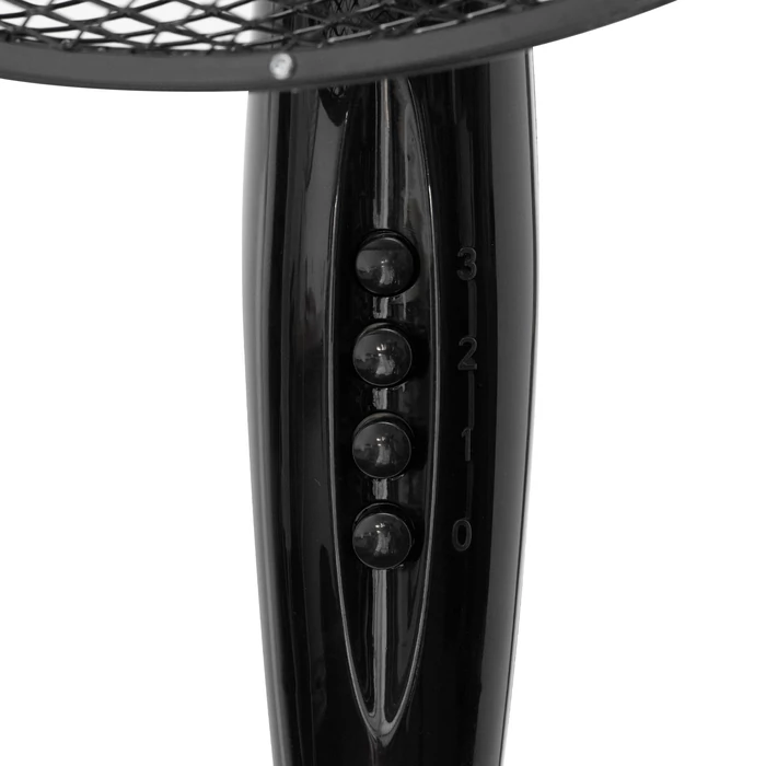 Home SF40BK állóventilátor, 45 W, 40cm-es lapátátmérő, 3 sebességfokozat, oszcillálás, állítható fejdőlésszög, fekete színű SF40BK