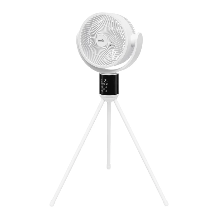 Home SFR88DC állványos ventilátor 50W 18 cm névleges lapátátmérő DC motor 12 fokozat 3 üzemmód 3 dőlésszög kapcsolható oszcillálás, időzítő SFR88DC