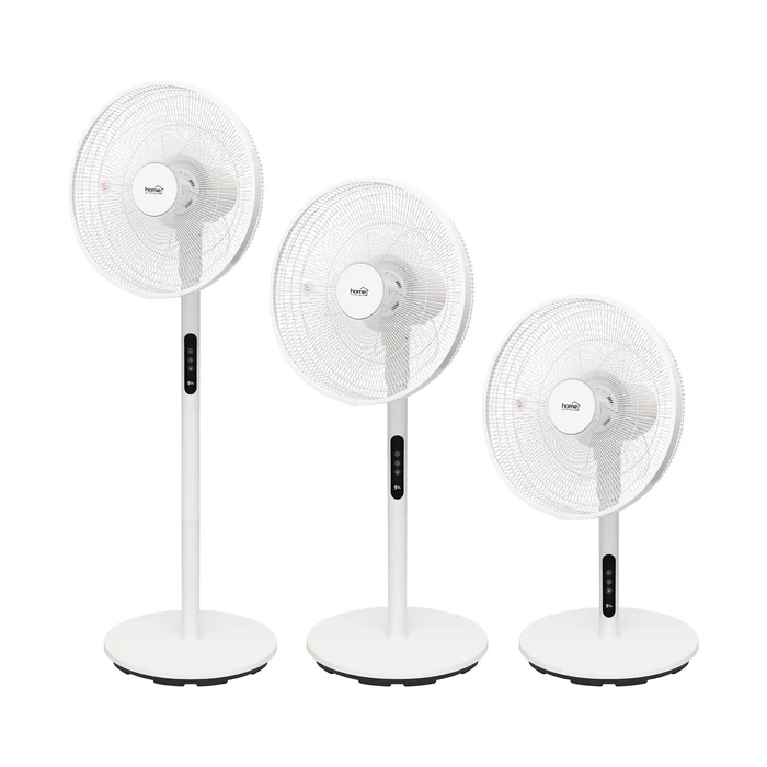 Home SFT40R állóventilátor 3in1 60W 40 cm névleges lapátátmérő 5 lapát 4 fokozat erintőgomb távirányító, állítható magasság és dőlésszög LED kijelző SFT40R