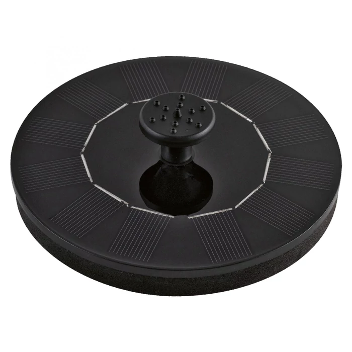 Home SWF 01 napelemes kerti szökőkút, négy szórófej, 40cm vízoszlop, IPX8, automatikus, elem nélkül SWF 01