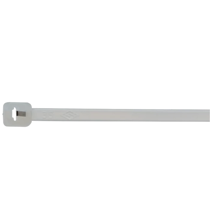 Tracon fémnyelves kábelkötegelő, gyorskötöző 92×2,4 mm fehér T92