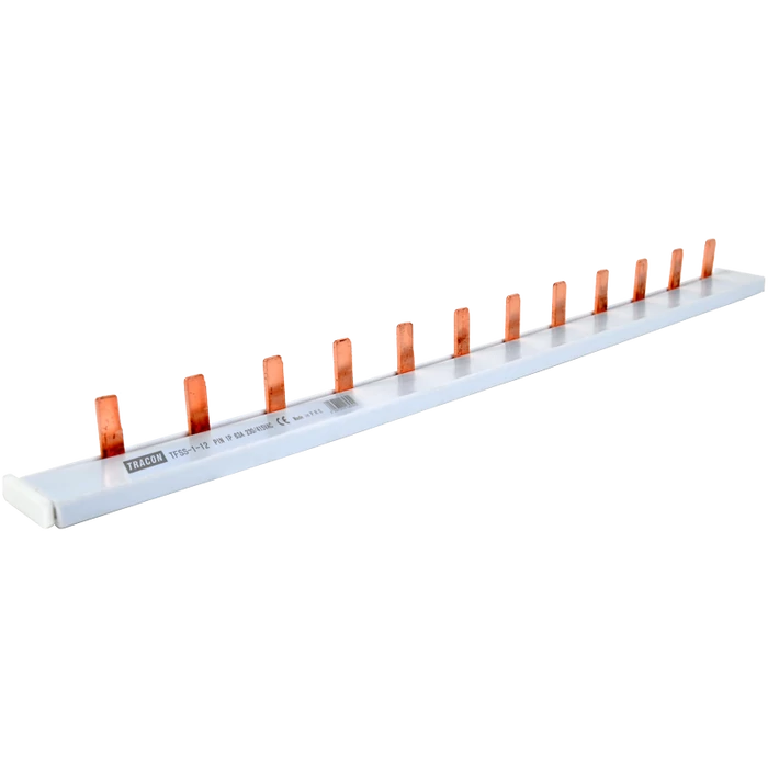 TFSS-1-12 1F 12mod fésűs sín
