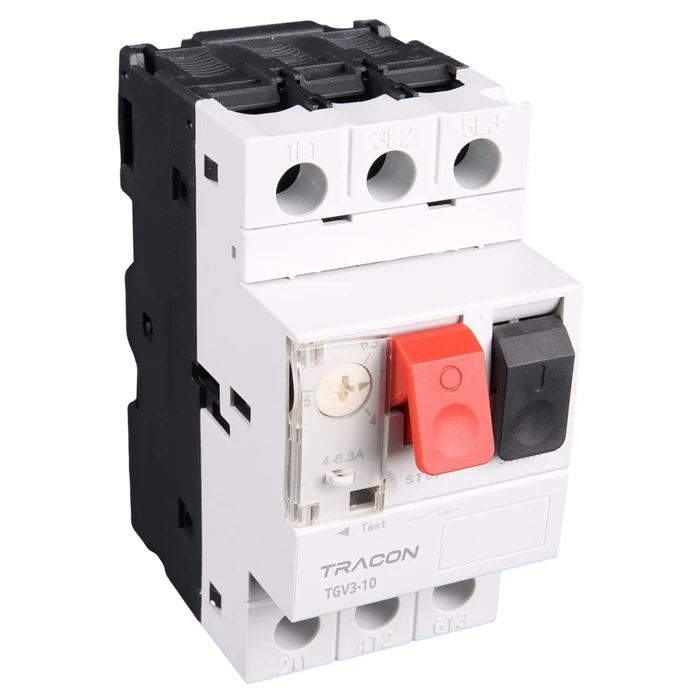 Tracon Kézi működtetésű 13-18A, 7,5kW motorvédő kapcsoló, plombálható TGV3-20
