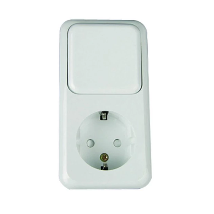 Anco Austin FK 106+2p+f váltókapcsoló+dugalj 321118