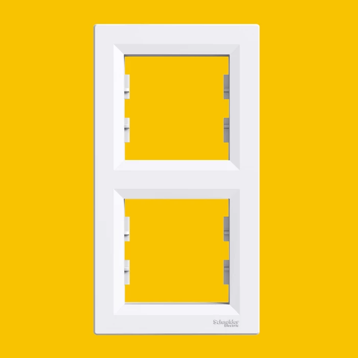 ASFORA Kettes keret, függőleges, fehér