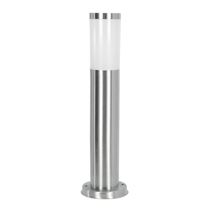 Avide Boca kültéri állólámpa szatén nikkel 1xE27 450 mm IP44 AOLPE27-BOC-SN