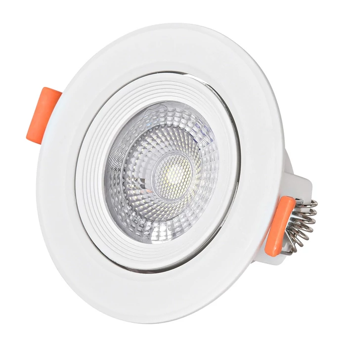 Avide LED beépíthető spot lámpa kerek 5W 440lm 4000K IP20 ALDLS38NW-R-5W