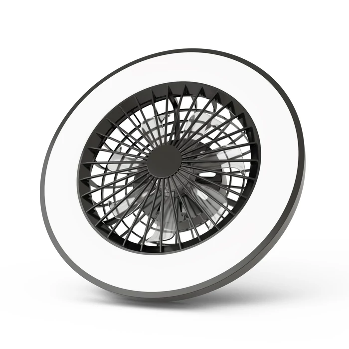 Avide LED mennyezeti lámpa és ventilátor 2x24W Wanda AFCLCCT-48W-15W-WAB