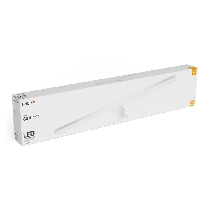 Avide LED tükörvilágító lámpa 8W 680lm 4000K króm 600mm IP44 ALML-B60-AC-8W