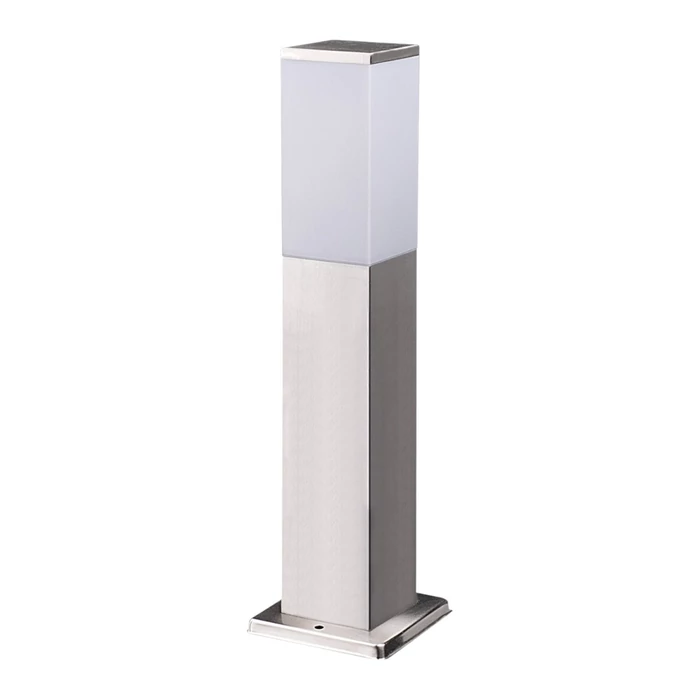 Avide Panama kültéri állólámpa szatén nikkel 1xE27 500 mm IP44 AOLPE27-PAN-SN
