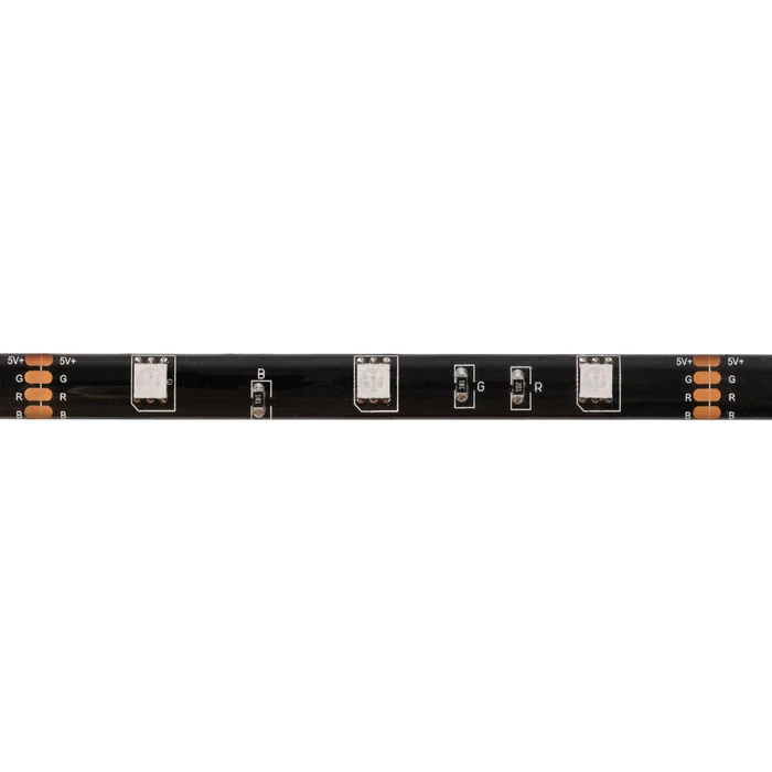Avide RGB LED szalag szett 5V 7,2W/m 30LED/m USB csatlakozó 2m IP65 ABLSBL5V5050-30RGB65