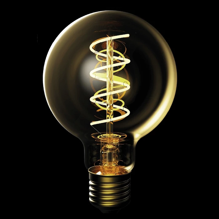 Avide soft filament LED izzó E27 4,5W 400lm 2700K G80 ABLSFG80EW-4.5W