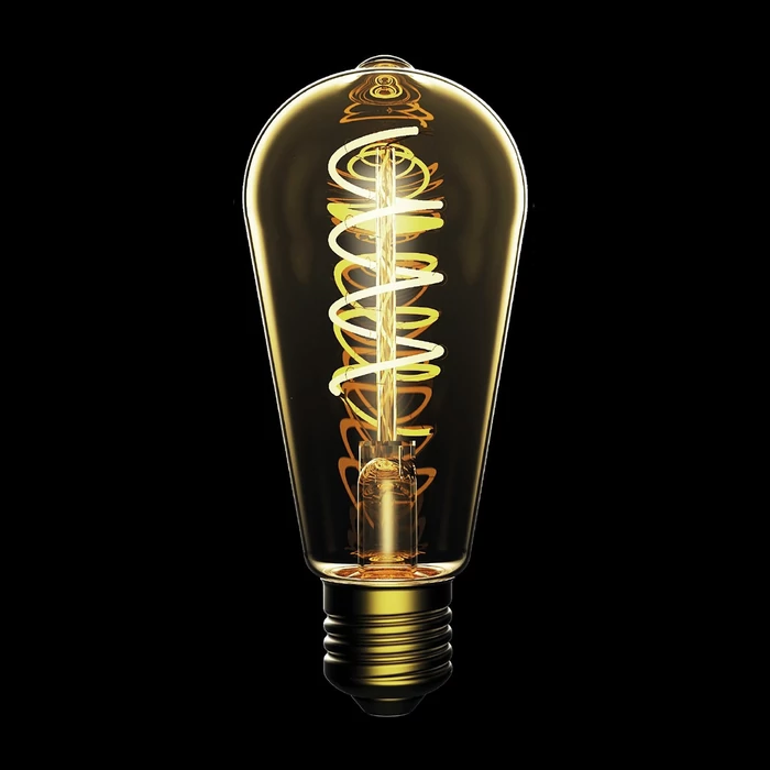 Avide soft filament LED izzó E27 4,5W 400lm 2700K ST58 ABLSFST58EW-4.5W