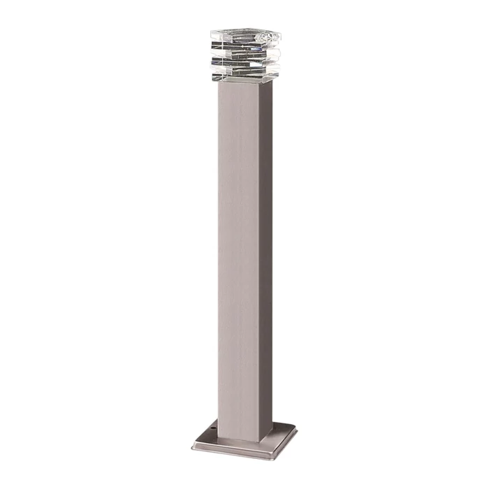 Avide Solana kültéri LED állólámpa szatén nikkel 1,5W 55lm 4000K 500 mm IP44 AOLPL-SOL-NW-SN