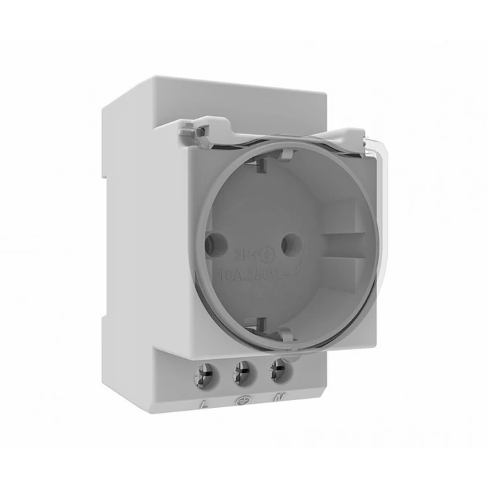 Bemis sínre szerelhető dugalj csapófedéllel IP20 BR1-1402-2711