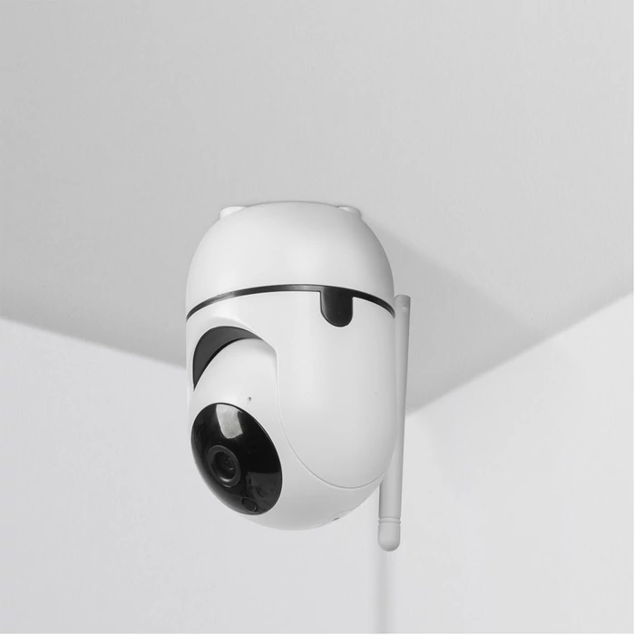 Bewello Smart Wi-FI biztonsági kamera beltéri forgatható 1080p 360° BW2030