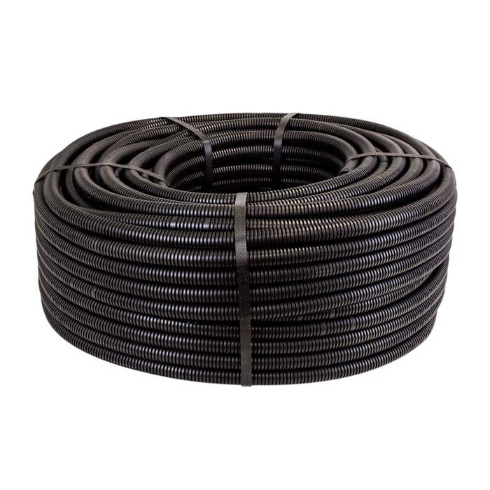 Courbi lépésálló gégecső 16 mm fekete 100m 31-21100-016/100