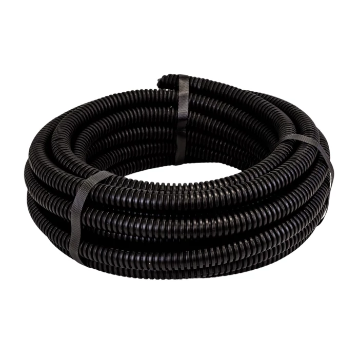 Courbi lépésálló gégecső 25 mm fekete 10m 31-21102-025/10
