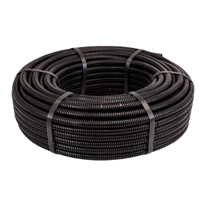 Courbi lépésálló gégecső 25 mm fekete 50m 31-21102-025/50