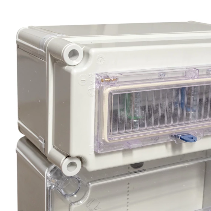 Csatári Plast PVT 3075 Fm-SZ ÁK 12-U 1/3 fázisú villanyóra szekrény 80A 12 modul szabadvezetékes CSP24.E123ÁK