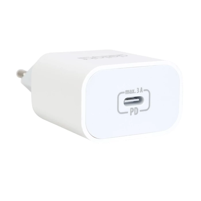 Delight hálózati adapter USB Type-C gyorstöltő fehér 55040WH