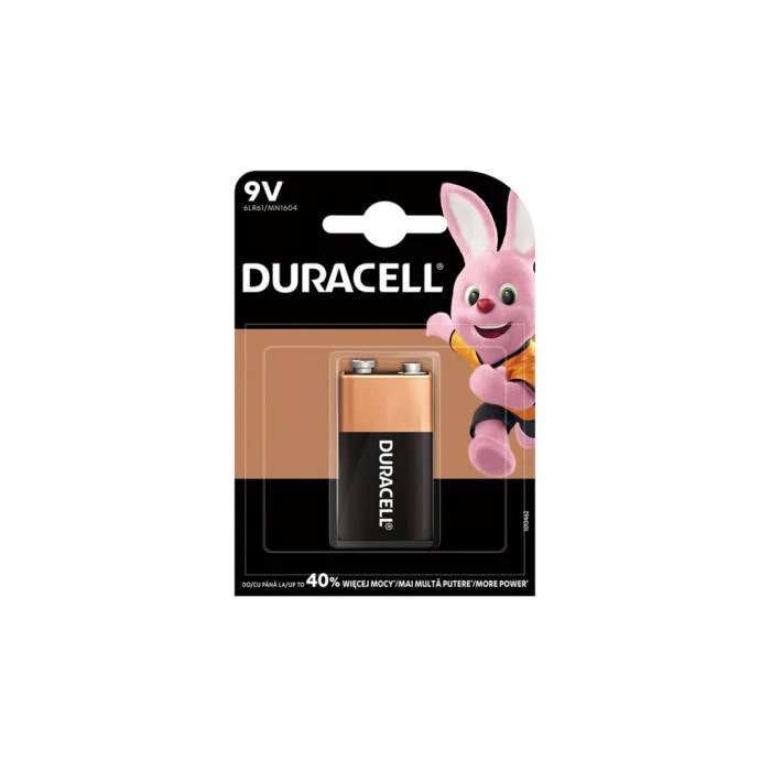 Duracell  9V             6LR61