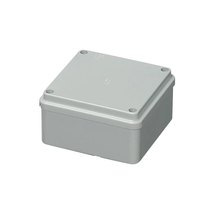 Elettrocanali falon kívüli kötődoboz 100x100x50 mm szürke IP56 EC 410C4