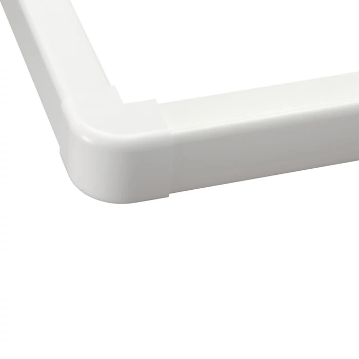 Elettrocanali külső ív 80x60 mm klímacsatornához fehér EC 9208060