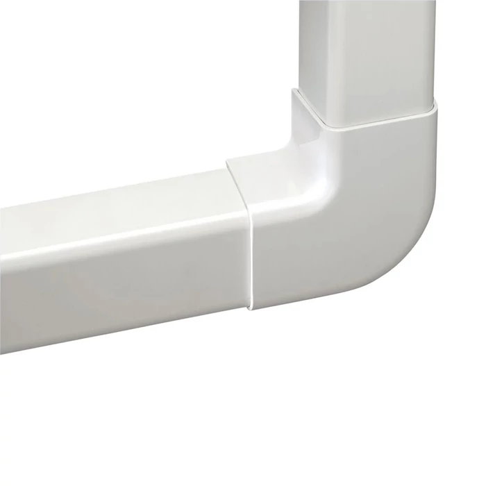 Elettrocanali sarokelem 60x40 mm klímacsatornához fehér EC 9306040