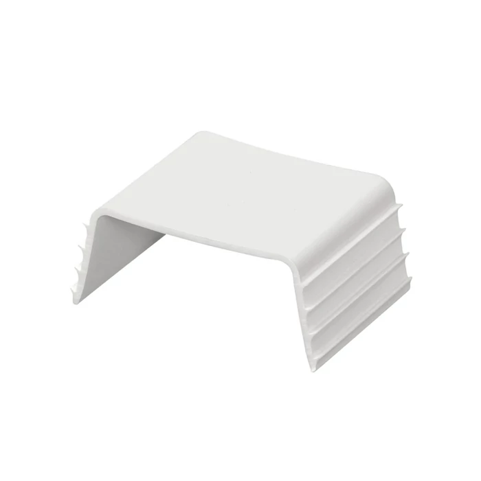 Elettrocanali vezetéktartó klipsz 80x60 mm klímacsatornához fehér EC 9038060