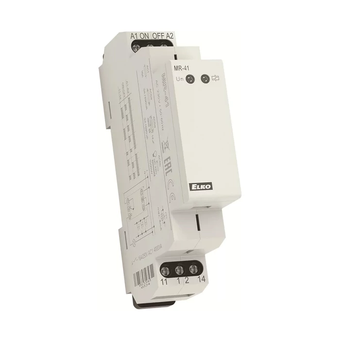 Elko impulzusrelé 230V 16 A/AC1 váltóérintkezővel MR-41 (1588)